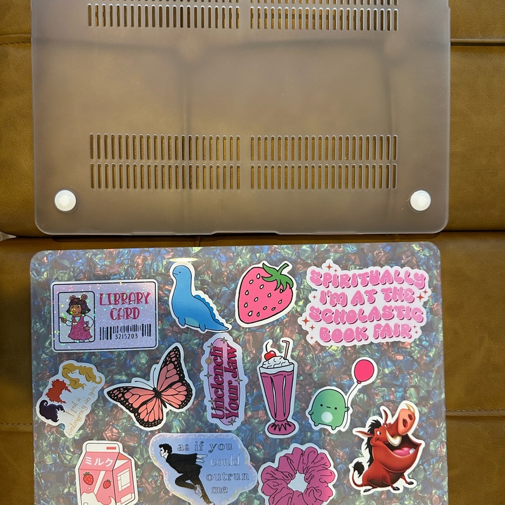 MacBook Laptop Case with Stickers